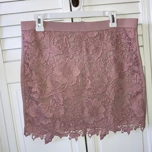 Lacey Pink Skirt